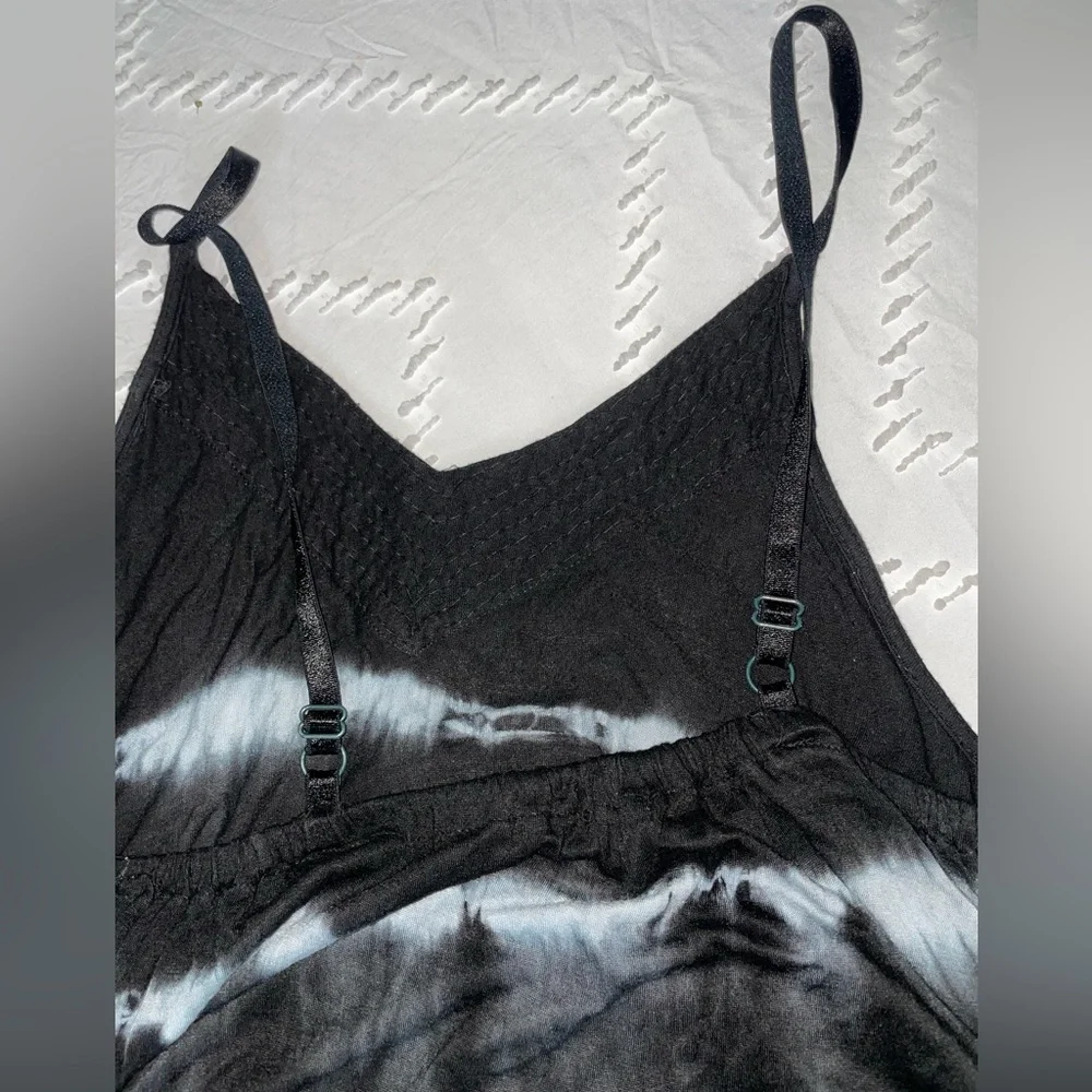 GUC Women's Black & Silver Beaded Maxi Size L - Picture 4 of 6